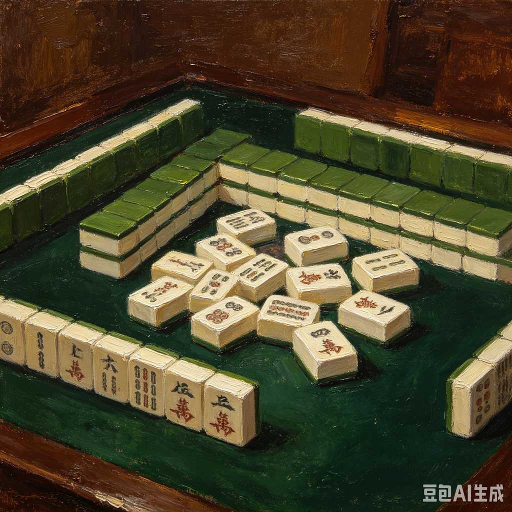 resin mahjong tiles