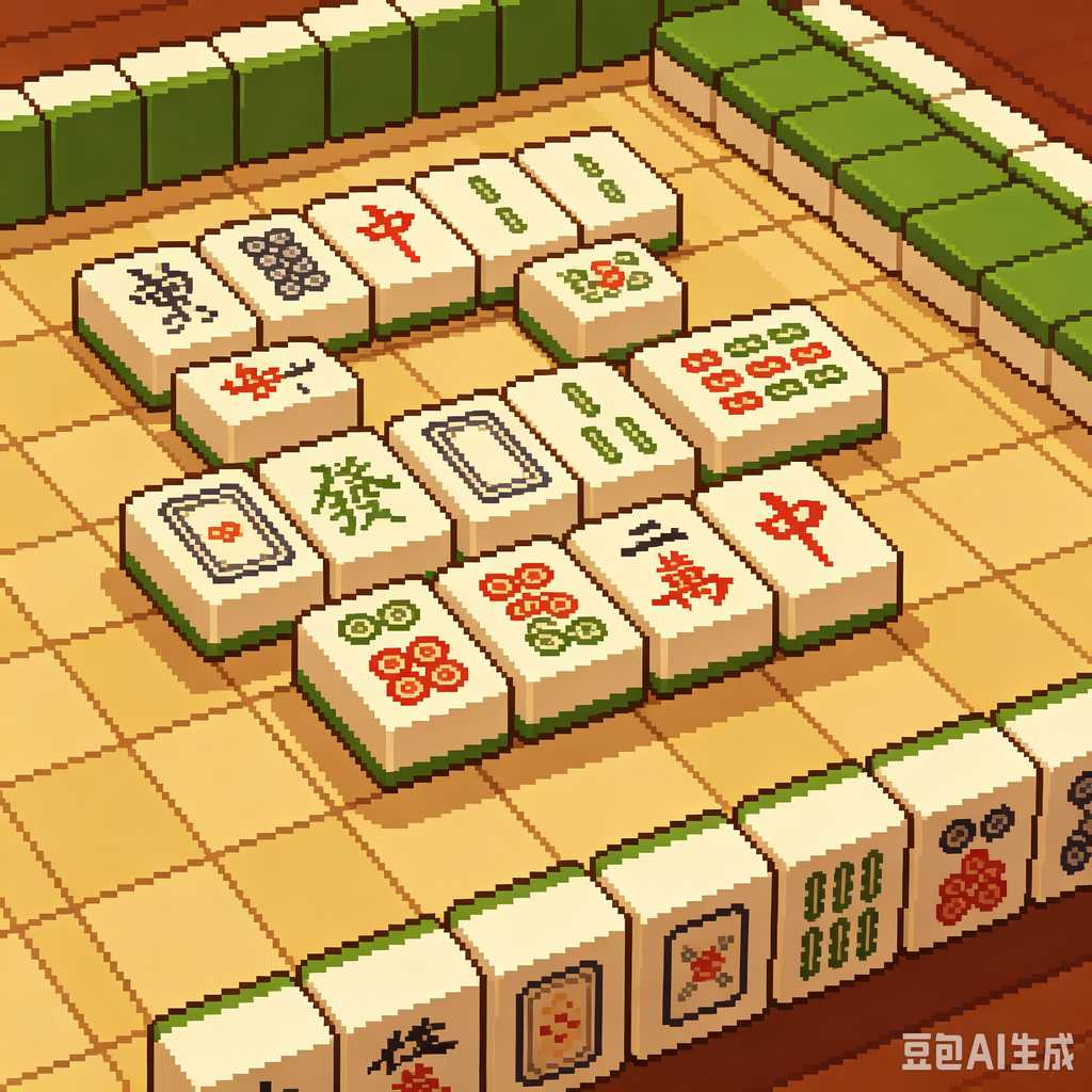 art carving mahjong set