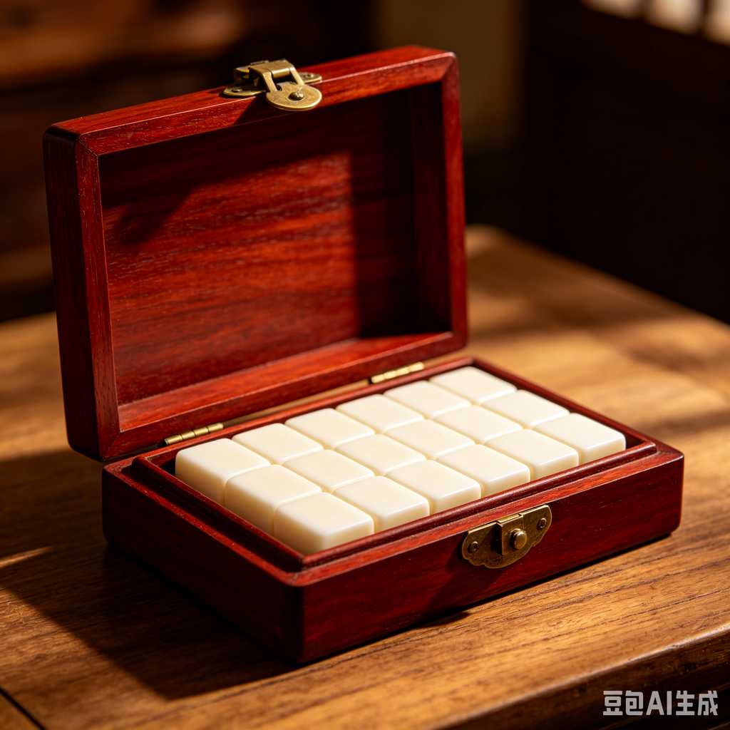 soft fabric mahjong bag